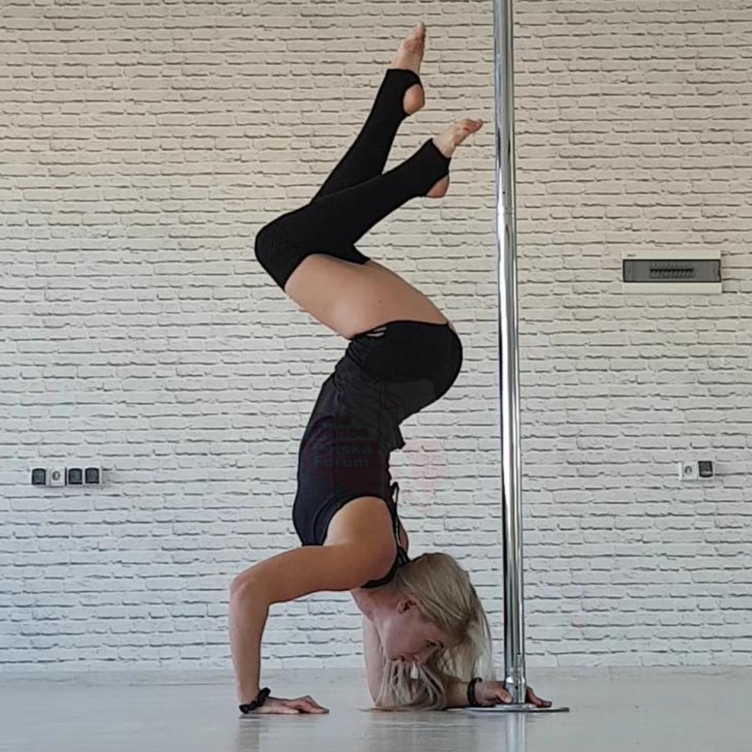 Forearmstand Variation - Pole Dance